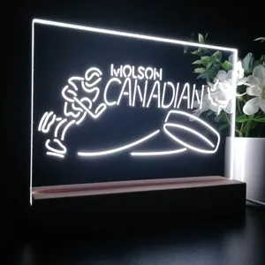 Molson Canadian Hockey LED Desk Light