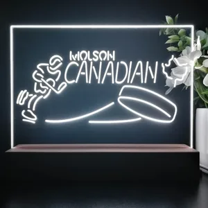 Molson Canadian Hockey LED Desk Light