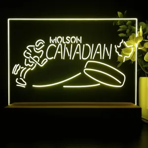 Molson Canadian Hockey LED Desk Light