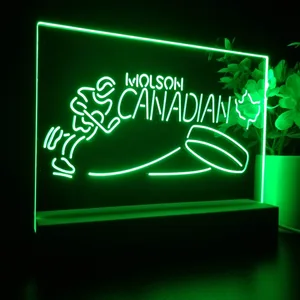 Molson Canadian Hockey LED Desk Light