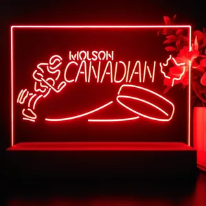 Molson Canadian Hockey LED Desk Light