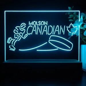 Molson Canadian Hockey LED Desk Light