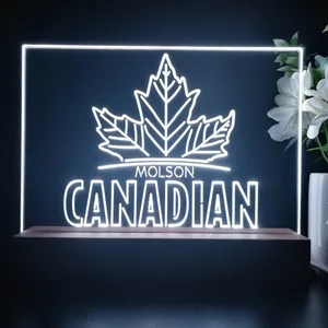 Molson Canadian Logo LED Desk Light