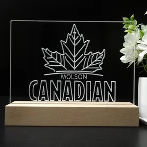 Molson Canadian Logo LED Desk Light