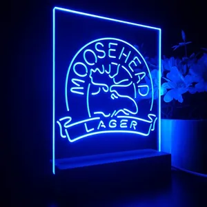 Moosehead Lager Moose Head 2 LED Desk Light