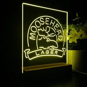 Moosehead Lager Moose Head 2 LED Desk Light