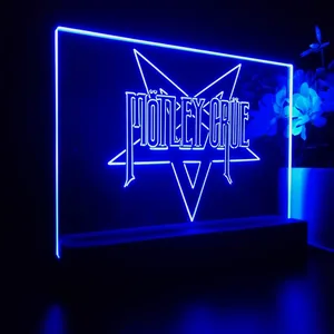 Motley Crue Star LED Desk Light