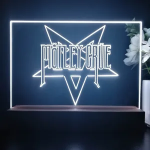 Motley Crue Star LED Desk Light