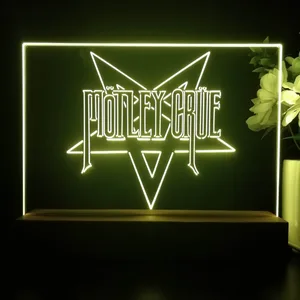 Motley Crue Star LED Desk Light