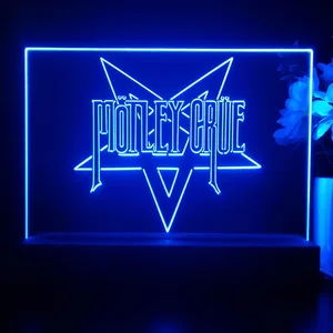 Motley Crue Star LED Desk Light
