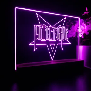 Motley Crue Star LED Desk Light