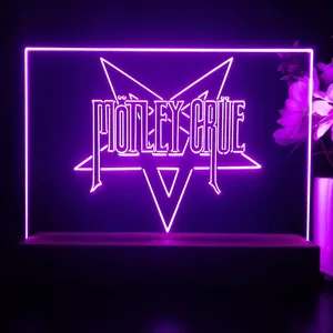 Motley Crue Star LED Desk Light