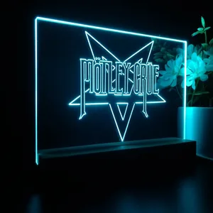 Motley Crue Star LED Desk Light