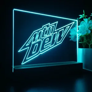 Mountain Dew Logo 2 LED Desk Light
