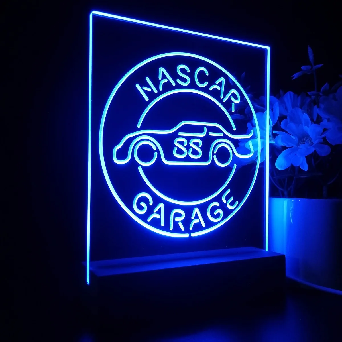 Nascar 88 Garage Dale Jr LED Desk Light