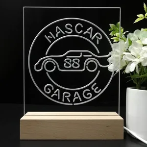 Nascar 88 Garage Dale Jr LED Desk Light
