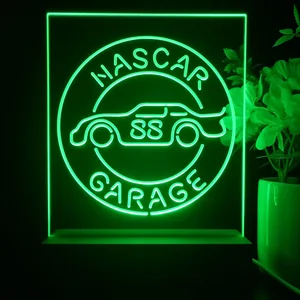 Nascar 88 Garage Dale Jr LED Desk Light