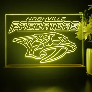 Nashville Predators Logo LED Desk Light