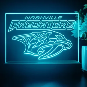 Nashville Predators Logo LED Desk Light