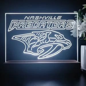 Nashville Predators Logo LED Desk Light