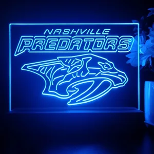 Nashville Predators Logo LED Desk Light