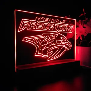 Nashville Predators Logo LED Desk Light