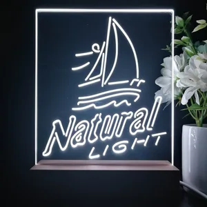 Natural Light Sailboat 2 LED Desk Light