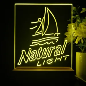 Natural Light Sailboat 2 LED Desk Light