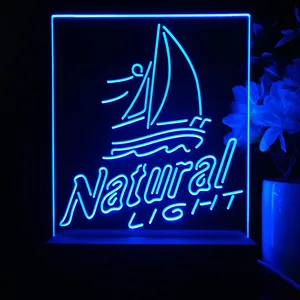 Natural Light Sailboat LED Desk Light