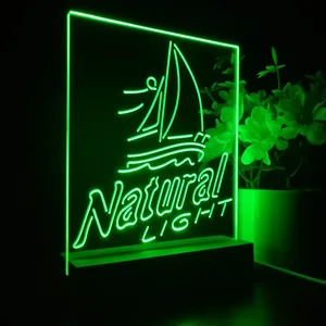 Natural Light Sailboat LED Desk Light