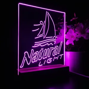Natural Light Sailboat LED Desk Light