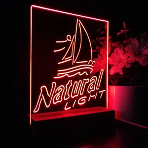 Natural Light Sailboat LED Desk Light