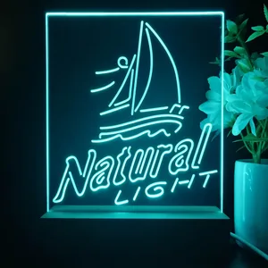Natural Light Sailboat LED Desk Light