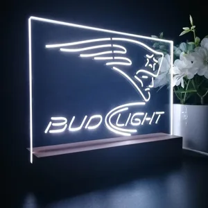New England Patriots Bud Light LED Desk Light