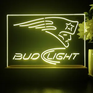 New England Patriots Bud Light LED Desk Light