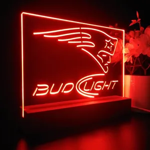New England Patriots Bud Light LED Desk Light