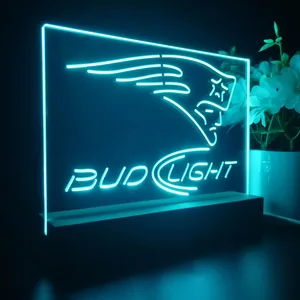 New England Patriots Bud Light LED Desk Light