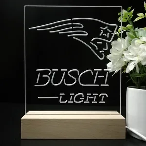 New England Patriots Busch Light LED Desk Light