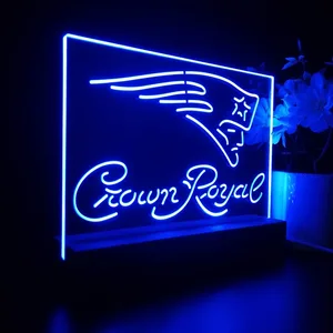 New England Patriots Crown Royal LED Desk Light