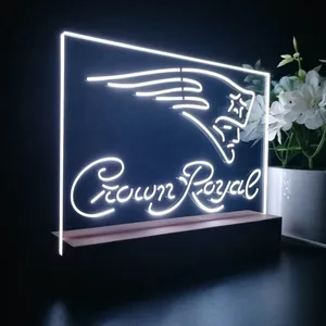 New England Patriots Crown Royal LED Desk Light