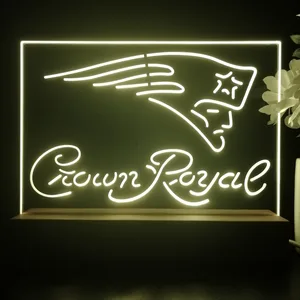 New England Patriots Crown Royal LED Desk Light