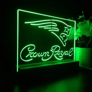 New England Patriots Crown Royal LED Desk Light