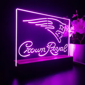 New England Patriots Crown Royal LED Desk Light