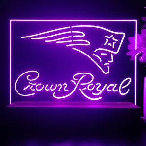 New England Patriots Crown Royal LED Desk Light