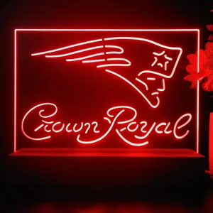New England Patriots Crown Royal LED Desk Light