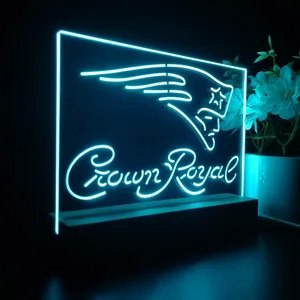 New England Patriots Crown Royal LED Desk Light