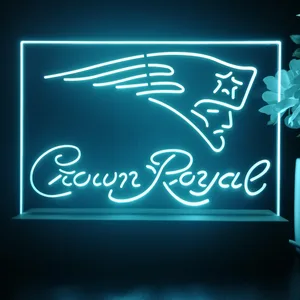 New England Patriots Crown Royal LED Desk Light
