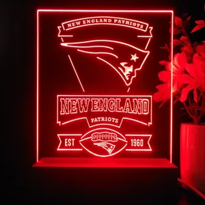 New England Patriots EST 1960 LED Desk Light