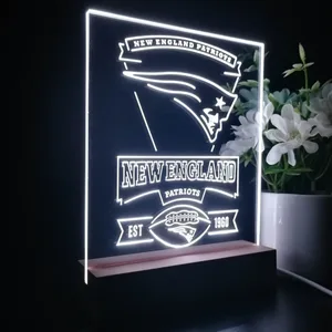New England Patriots EST 1960 LED Desk Light