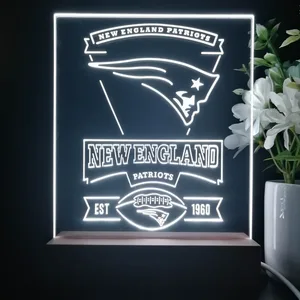 New England Patriots EST 1960 LED Desk Light